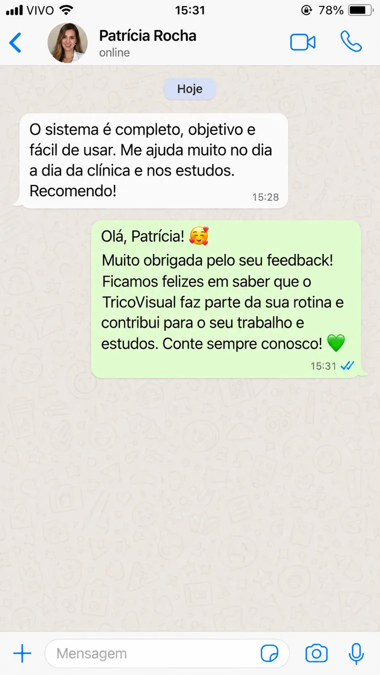 Depoimento de Patrícia Rocha
