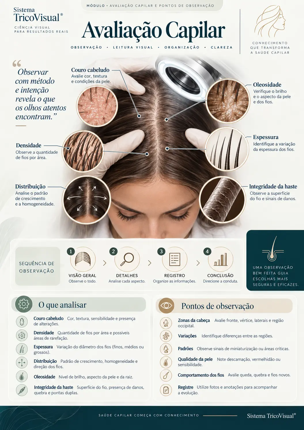 Ficha visual: Avaliação Capilar