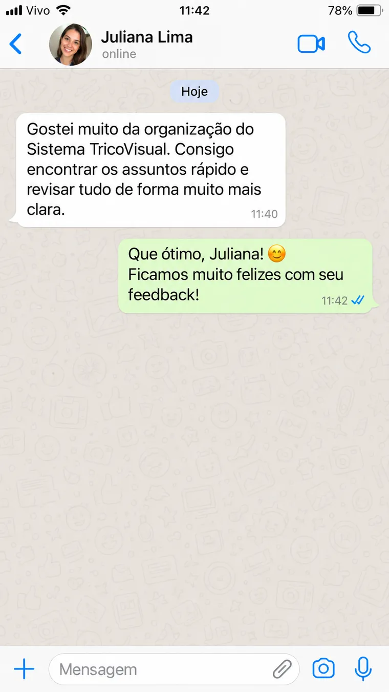 Depoimento de Juliana Lima