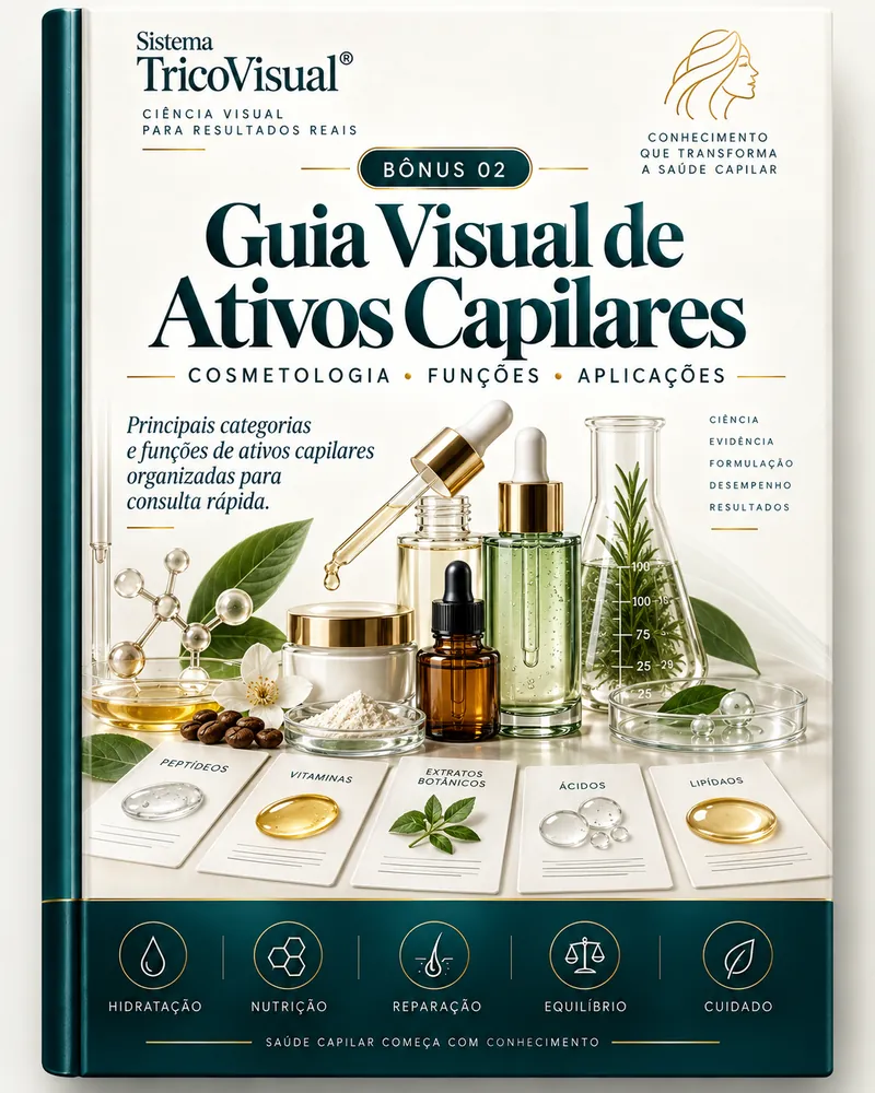 Capa do Guia Visual de Ativos Capilares